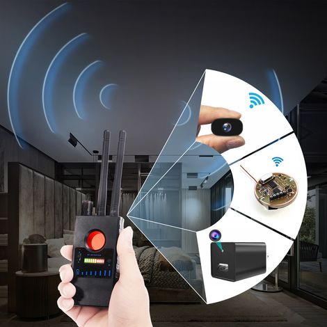 Drahtloser Signaldetektor, HF-Detektor, GPS-Locator, drahtloses Scangerät (1/5)