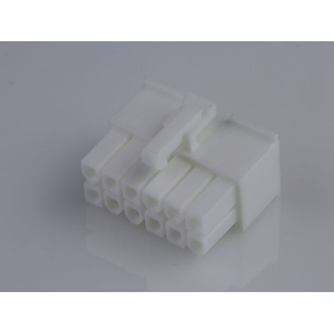 Molex Buchsengehäuse-Kabel  Polzahl Gesamt 12 Rastermaß: 4.2 mm 39012125 1 St. Bag