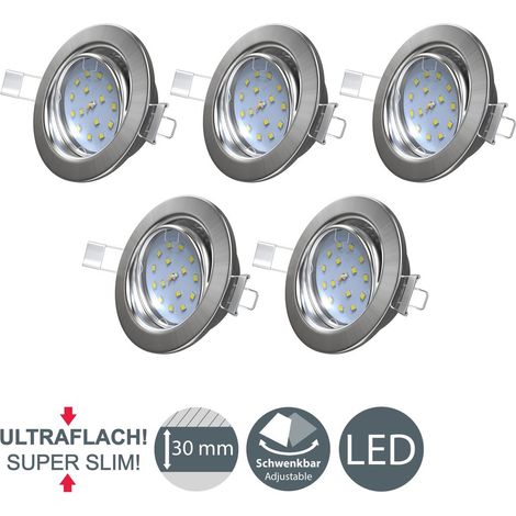 LED Einbaustrahler / Einbauspots - Lupus [5 Stück]