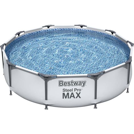 Aufstellpool BESTWAY Steel Pro MAX Frame Pool Ø305 x 76 cm rund ohne Zubehör (1/10)