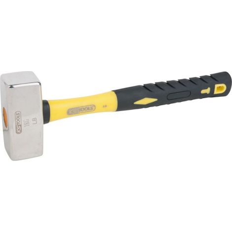 KS Tools EDELSTAHL Fäustel mit Fiberglasstiel, 450g - 964.2001