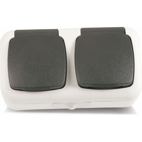 Prise double pour locaux humides W11-B321