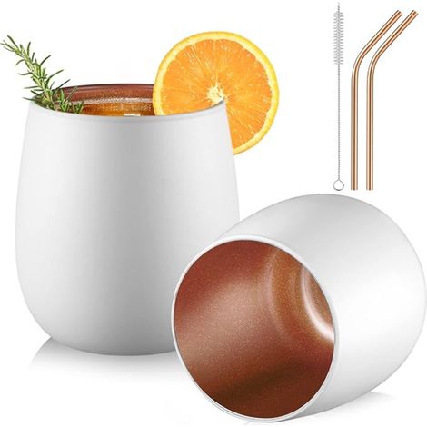 drinking glasses white matte water glasses rose gold borosilicate latte macchiato glasses tea glasses single layer glass (1/5)
