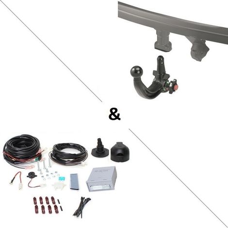 Attelage BMW Serie 3 Break y compris Pack M et M340i (07/19-) RDSOV + faisceau universel 7 broches + boitier électronique (1/2)