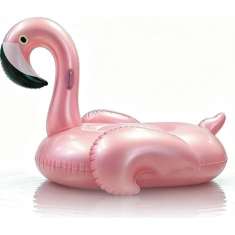 JSSEVN-Porte Gobelet Piscine,Accessoire Piscine,Flamant Rose Gonflable,Porte-Boissons Piscine Gonflable,Bar Flottant pour Piscine (1/5)