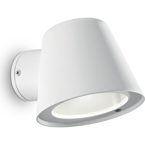 Applique Moderna Gas Alluminio Bianco 1 Luce Gu10 (1/2)