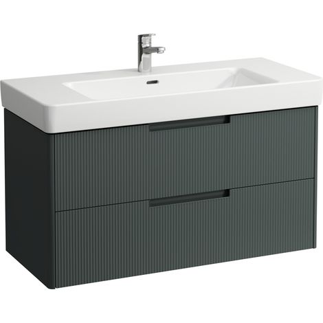 LAUFEN Juna Waschtischunterbau, 2 Schubladen, inklusive