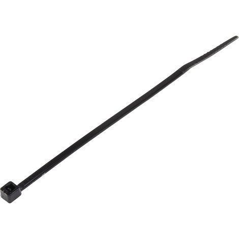 TRU COMPONENTS TC-6645784 Kabelbinder 100 mm 2.50 mm Schwarz Witterungsstabil 100 St.