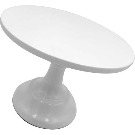 Présentoir à gâteaux style européen en métal blanc, idéal pour les mariages, les salons de thé et les anniversaires. (1/5)