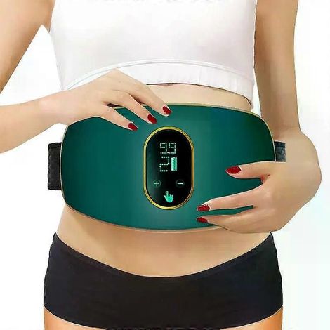 Appareil minceur pour perdre du poids, ventre rond, silhouette affinée, taille fine, brûleur de graisse, masseur anti-cellulite, vert-AquaForge