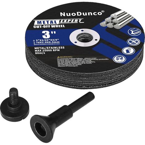 75mm Aluminium Oxide Cutting Disc for Mini Grinder (1/5)