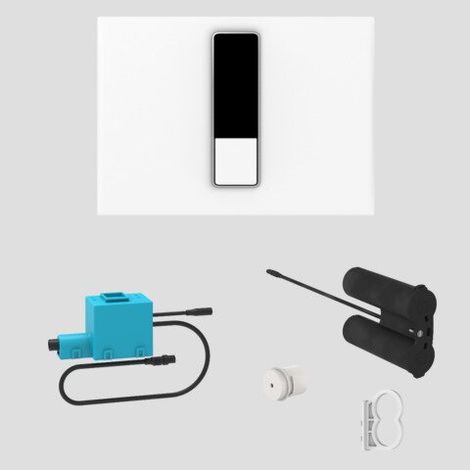 SANIT 16.759.01..0000 Plaque de commande Ineo Bright (1/2)