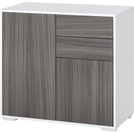 Commode buffet SUZAN grise (1/5)