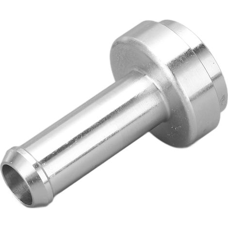 Raccord cannelé de tuyau 3/8 po à souder en aluminium résistant à l'huile et à la corrosion, universel pour voiture