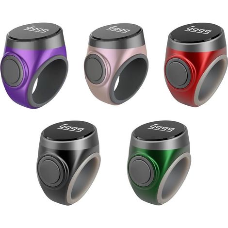 Pour compteur de bagues, type rechargeable, confort réglable (1/5)