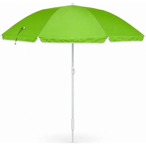 Ombrellone da Esterno Verde Nylon diam. 160 cm con Sacca Pieghevole
