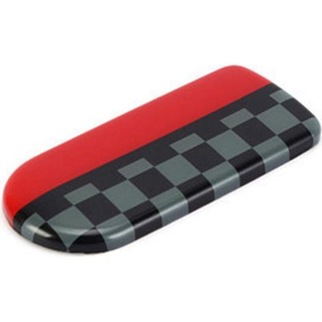 Couvercle de poignée de boîte à gants de voiture, garniture de boîte de rangement, autocollant, couvercle de bol pour S F54 F60 Noir Rouge-- (1/5)