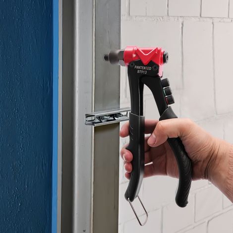 Hand-Nietzange 3-in-1, Ideal für Nietmuttern, Nietstifte und Löcher, Kompaktes Design, Für Heimwerker & Profi (1/5)