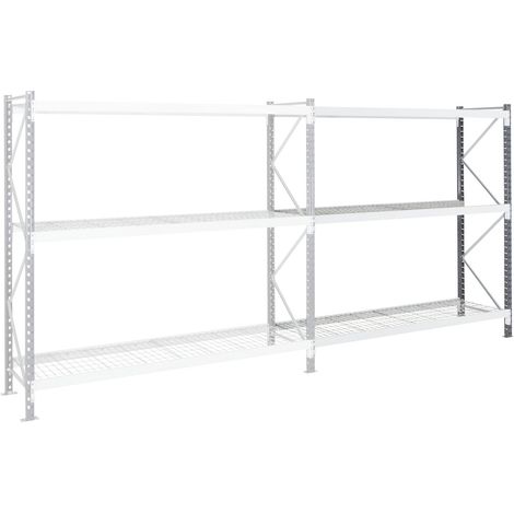 Rayonnage Sprinkler 3 nivx - Élément suivant - 2000x1500x600mm - 400kg/niv - Utilisable uniquement avec un module de départ - RAYOSPR/3N/1560/S2 (1/2)