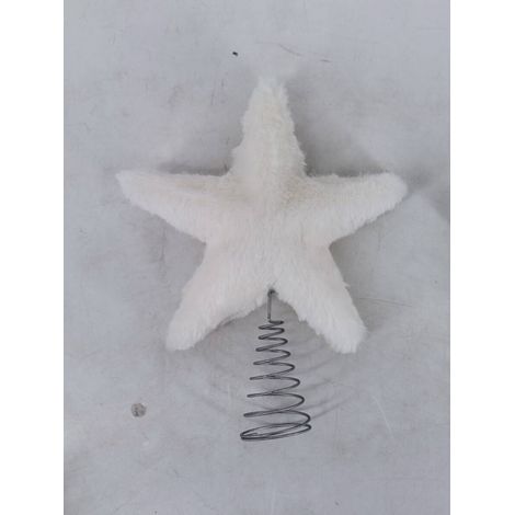 Stella stemma doudou l.20cm bianco - Feeric lights & christmas