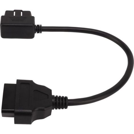 connecteur de diagnostic Câble adaptateur OBD2 Connexion stable flexible 16pin mâle à femelle Câble auto outil (1/5)