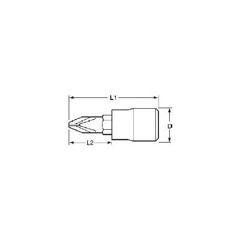 Llaves de vaso con puntas planas 1/4" PZ1 TENGTOOLS (1/2)