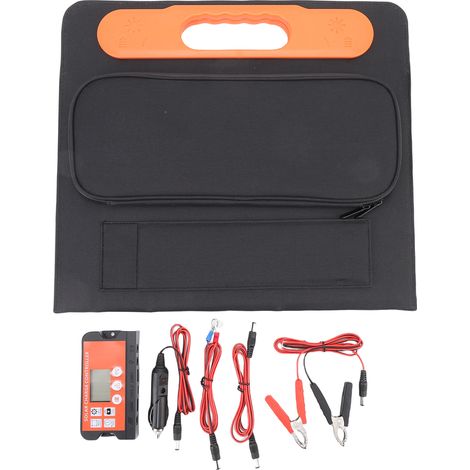 Chargeur de panneau solaire Portable 100W IP67, résistant à la pluie, sortie USB A Type C 16V pliable pour le Camping