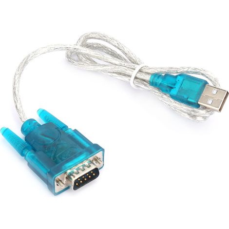 2 adaptateurs USB vers RS232 HL-340, câble série 9 broches (1/5)