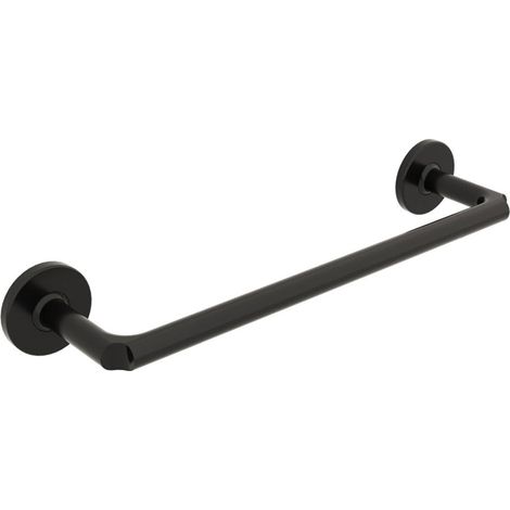 Lineabeta - Sbecà Handtuchhalter aus schwarzem Messing L.35,5 cm