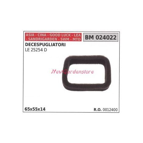 Filtro aria CINA motore decespugliatore LE 25254 D 024022