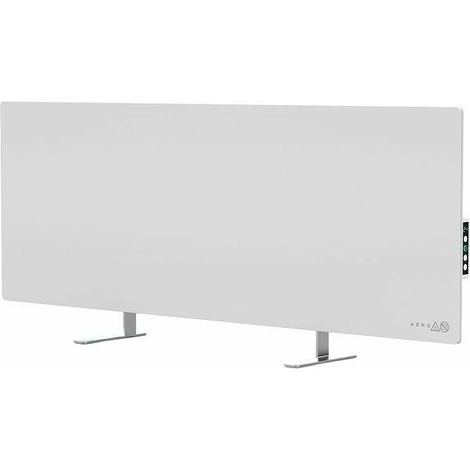AENO GH2S Premium Eco Smart Elektroheizung 700W App + Tasten Weiß