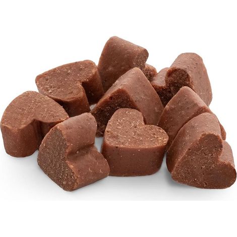 Tricky traps cuoricini manzo 120 g: Tricky traps snack semiumidi per cani cuoricini manzo