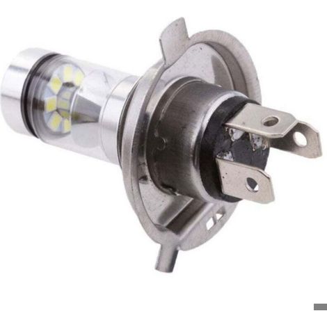 Ampoules LED H4 - 100 W - 20 SMD - 6000 K - 1800 Lm - 360 Degres - 50000 Heures (1/4)