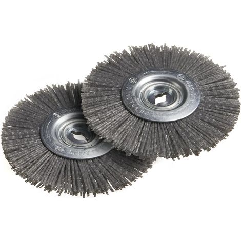 Fugenbürsten, Nylon, 2er Set zu 968744 2 in 1 Fugenturbo mit Fangbox