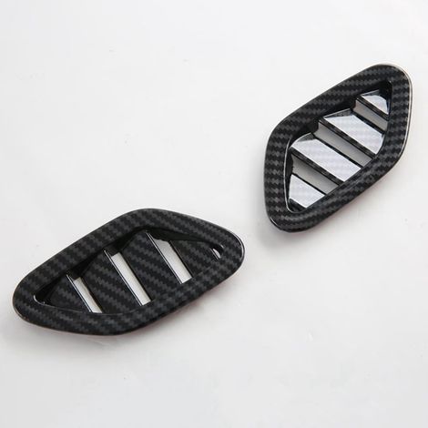 Two air vent covers for the front upper air vents and side air vent covers of the 2024 MG ZS model. (1/4)