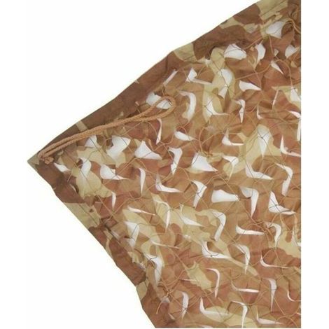 Filet de Camouflage Militaire Renforce Filet de Camouflage 4x6m Filet Camouflage Woodland Camouflage Polyester Oxford Léger Durable Pare-Soleil Protection Solaire Filet - RWVoile d'ombrage (1/5)