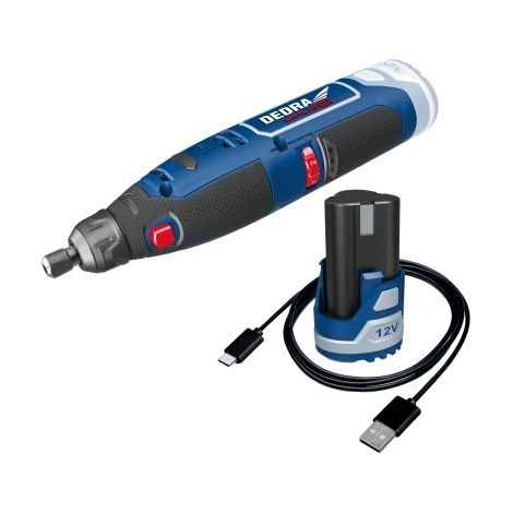 Akku-Geradschleifer 12V 12,0AH - DED7310T10
