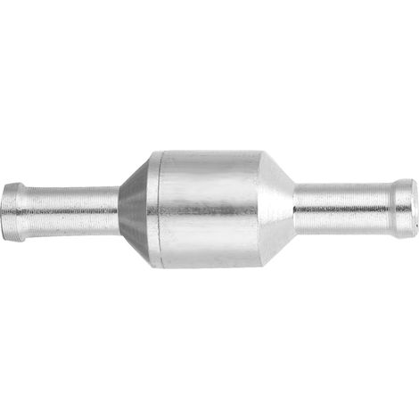 Clapet Anti-Retour Inline Aluminium Droit 6mm, Non-Retour Carburant Diesel Gaz Liquide Air (1/3)