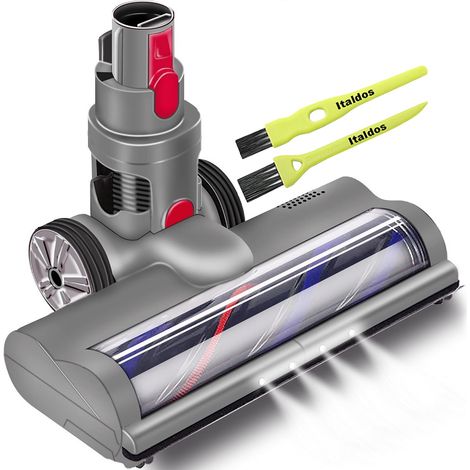 Spazzola rotante elettrica Turbo elettrica compatibile con V7 V8 V10 V11 a sgancio rapido con rullo in setole per pavimenti in moquette con luci a LED (1/5)