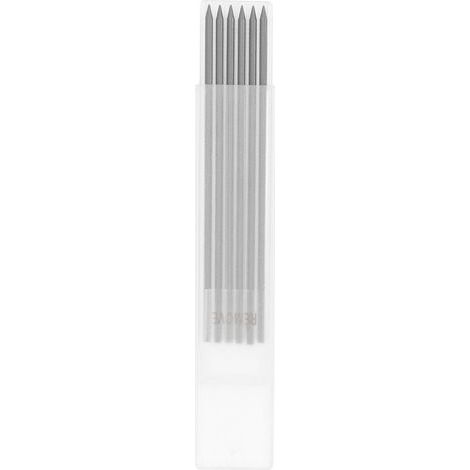 Recharge de Crayon de Charpentier, Recharges de Crayon de Marquage étanches de 2,8 Mm de Diamètre, Longueur de 120 Mm pour le Dessin (Noir). (1/5)