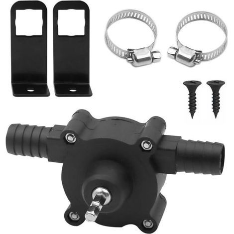 Mini Pompe perceuse Électrique, Pompe Électrique Transfert Fluide pour Essence Huile Diesel et Liquides Portable Auto-Amorçante Pompage Rapide pour Maison Garage Ferme (1/5)