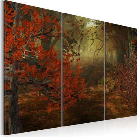 Quadro - Boschetto: trittico - 60x40 (1/4)
