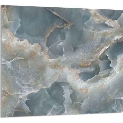 Panneau de verre pour cuisine 65x60 Marbre (1/5)