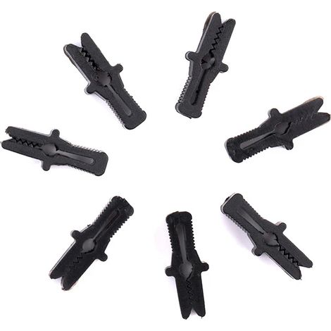 100 pièces de pinces de fixation pour films de serre, accessoires pour filets (1/4)