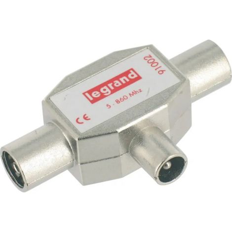 9,5-mm-Fernsehsplitter, 1 männlicher Eingang, 2 Ausgänge