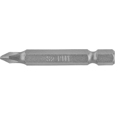 Puntas para destornillador Phillips PH1 - 50 mm - 5 puntas