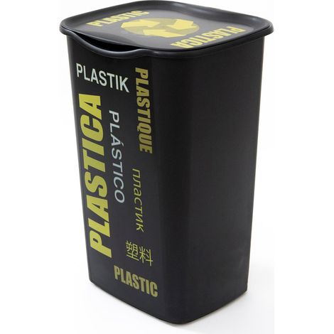 Pattumiera Bidone per Raccolta Differenziata Recycling Plastica 50 litri (1/2)