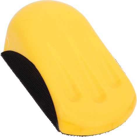 16 Pièces Disque Abrasif Adhésif pour Ponçage à Main, Support Crochet et Velcro avec Éponge et Patins de Polissage (1/5)