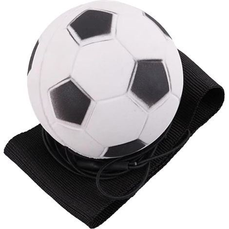 balle de poignet rebondissante, volant sur ficelle, balle de retour de poignet, balles de poignet pour le sport, balle ruban de poignet, exercices de réaction, football (1/4)