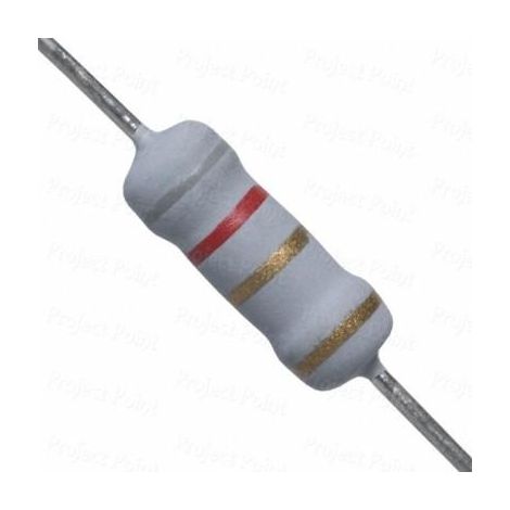 8R2 2W   Metall-Oxid-Widerstand 8,2 Ohm 2W 5%.